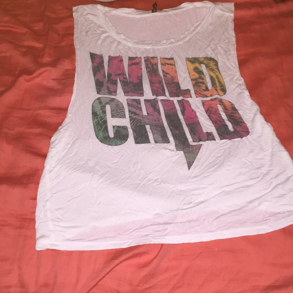 Graphic muscle tee